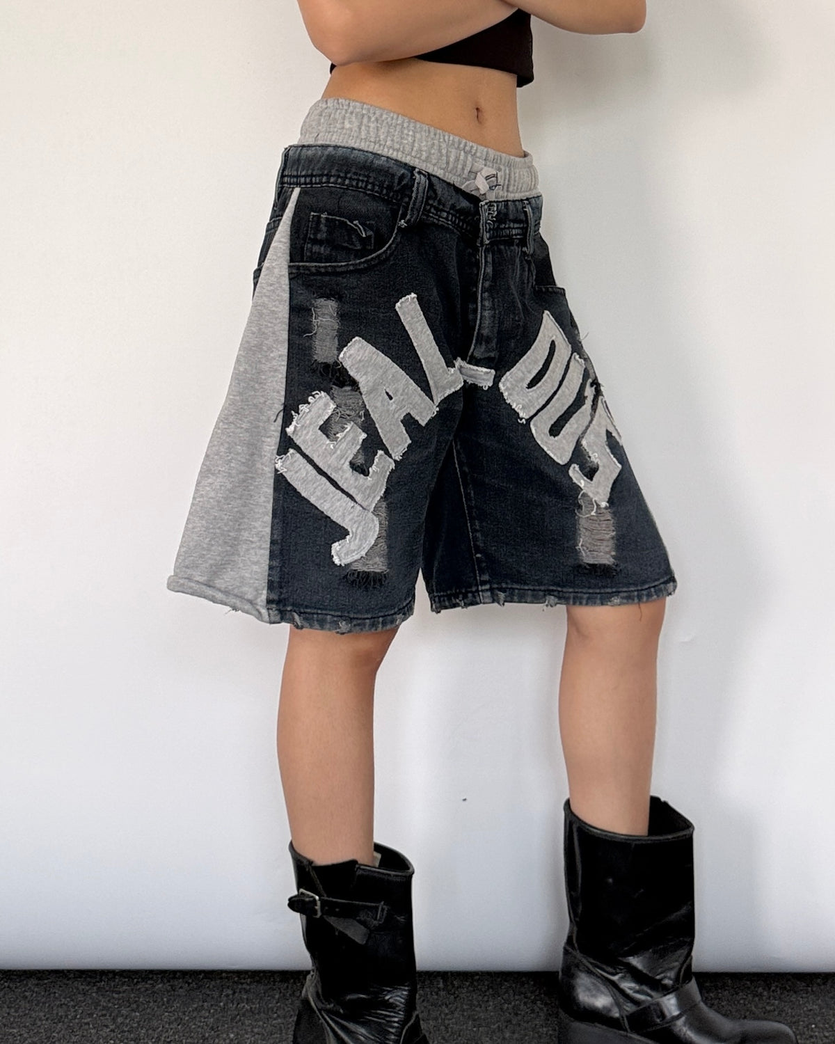 Double Waist Jorts 020
