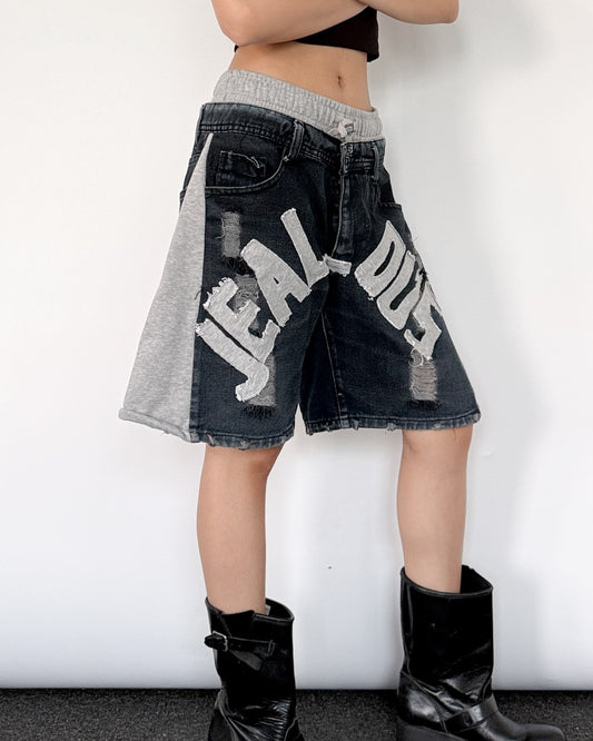 Double Waist Jorts 020