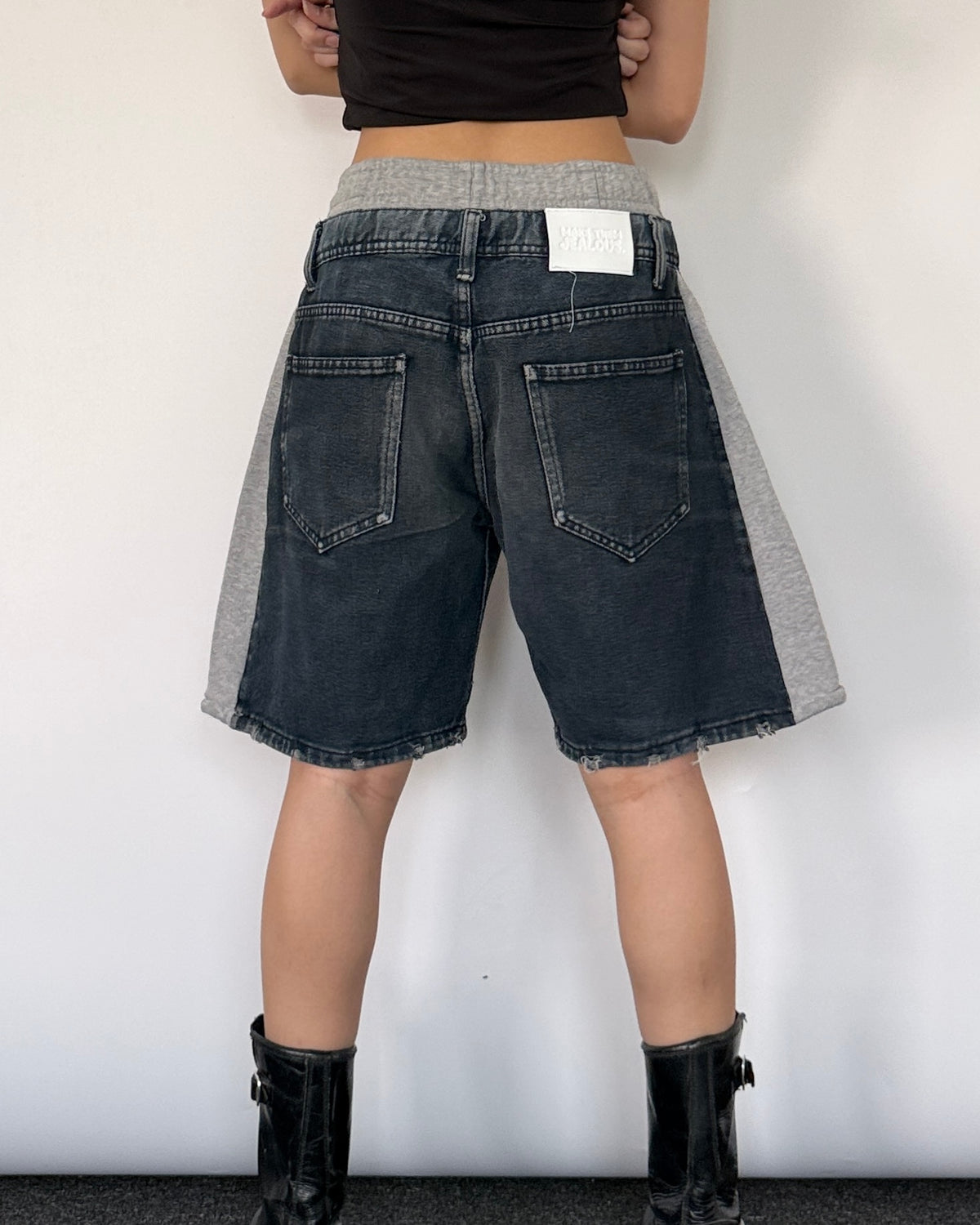 Double Waist Jorts 020