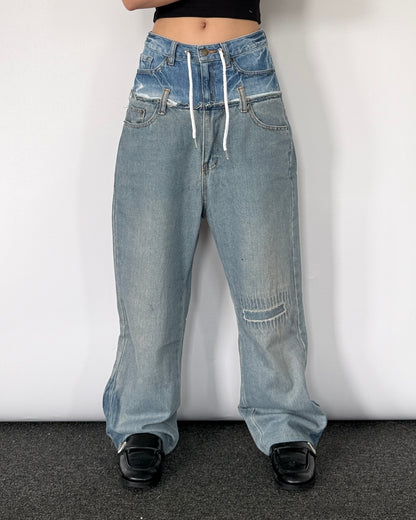 Double Waist Pants 023