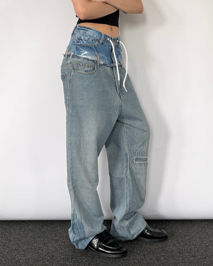 Double Waist Pants 023