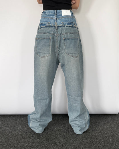 Double Waist Pants 023