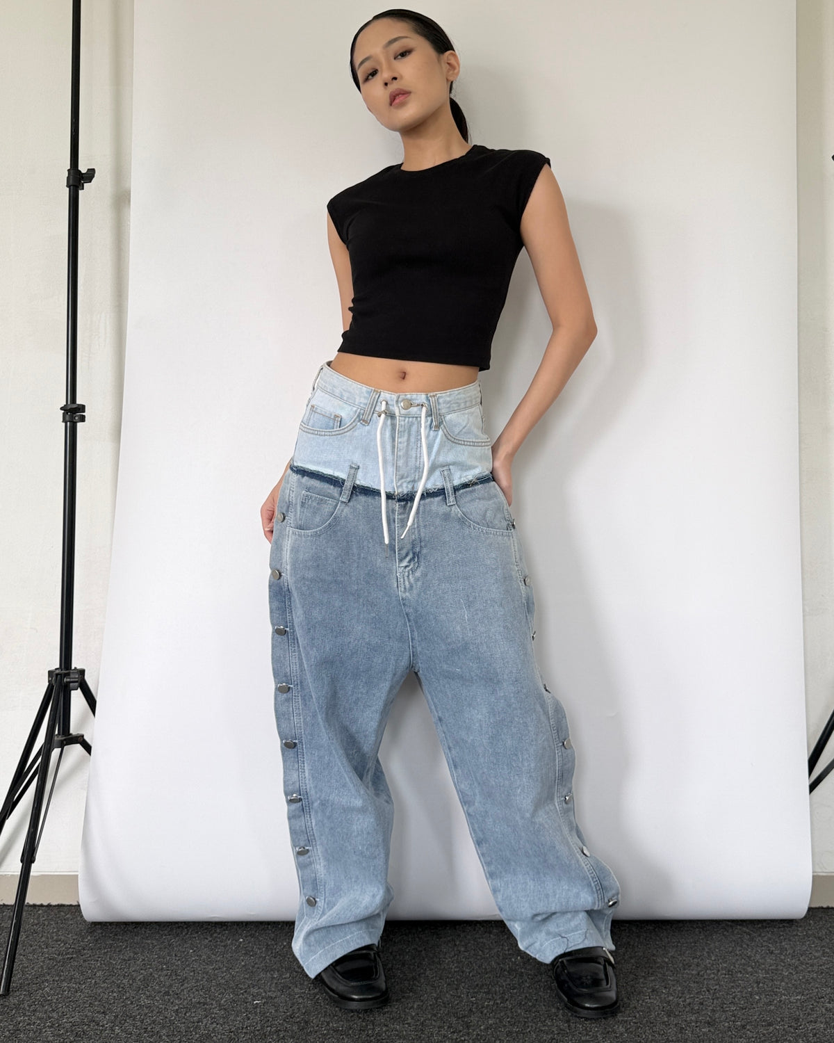 Double Waist Pants 022