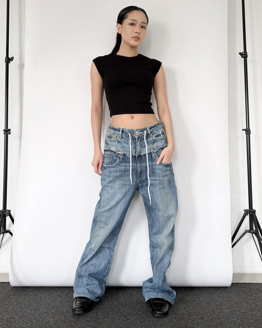 Double Waist Pants 021