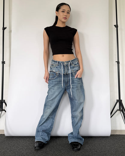 Double Waist Pants 021