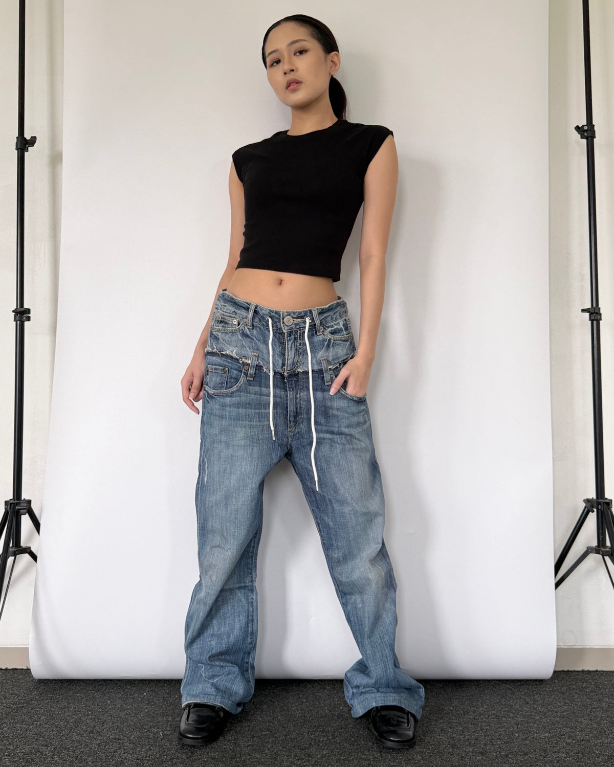 Double Waist Pants 021