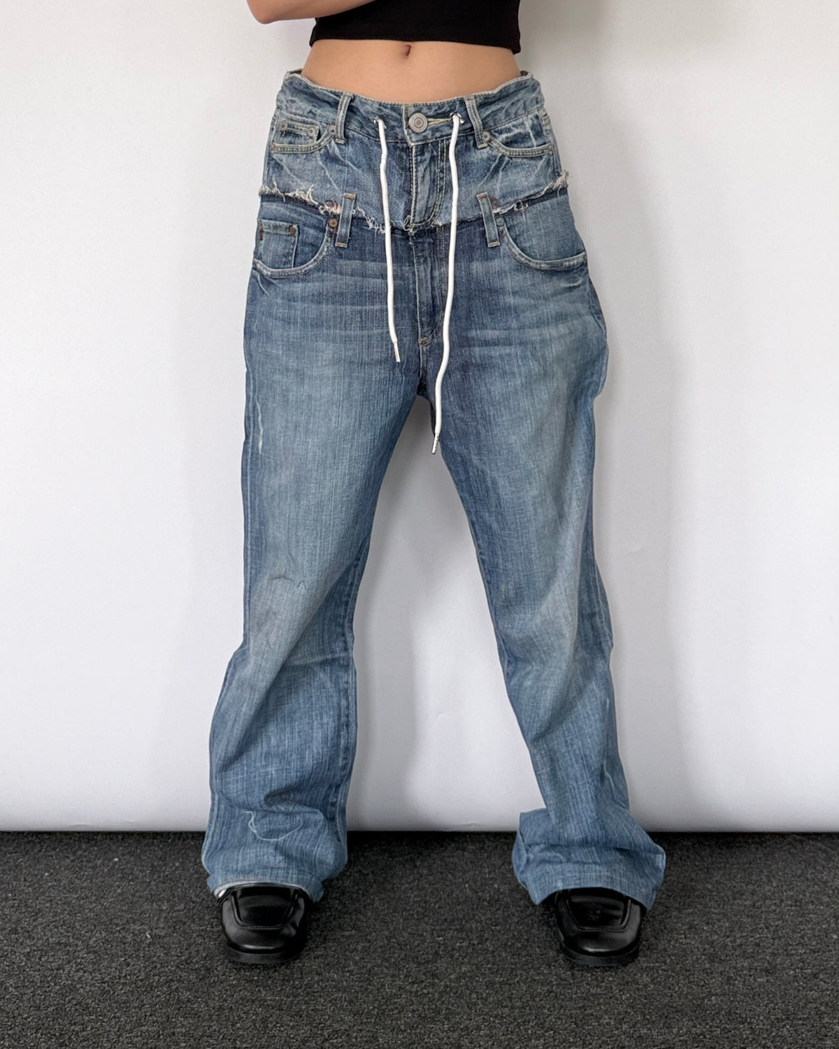 Double Waist Pants 021