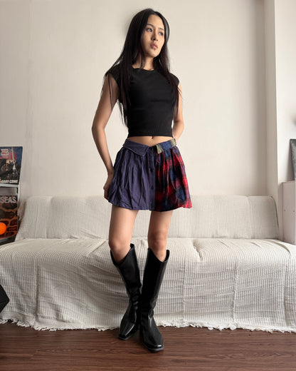 Button-up Balloon Skirt 017