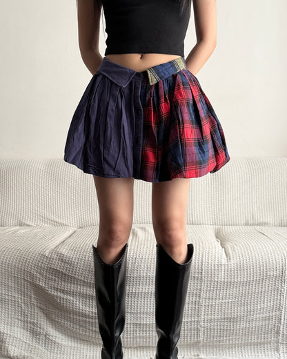 Button-up Balloon Skirt 017