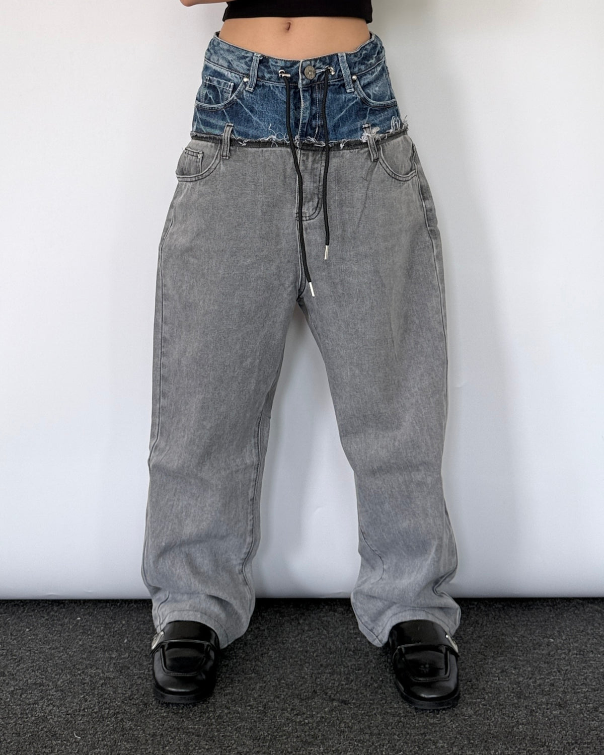 Double Waist Pants 020