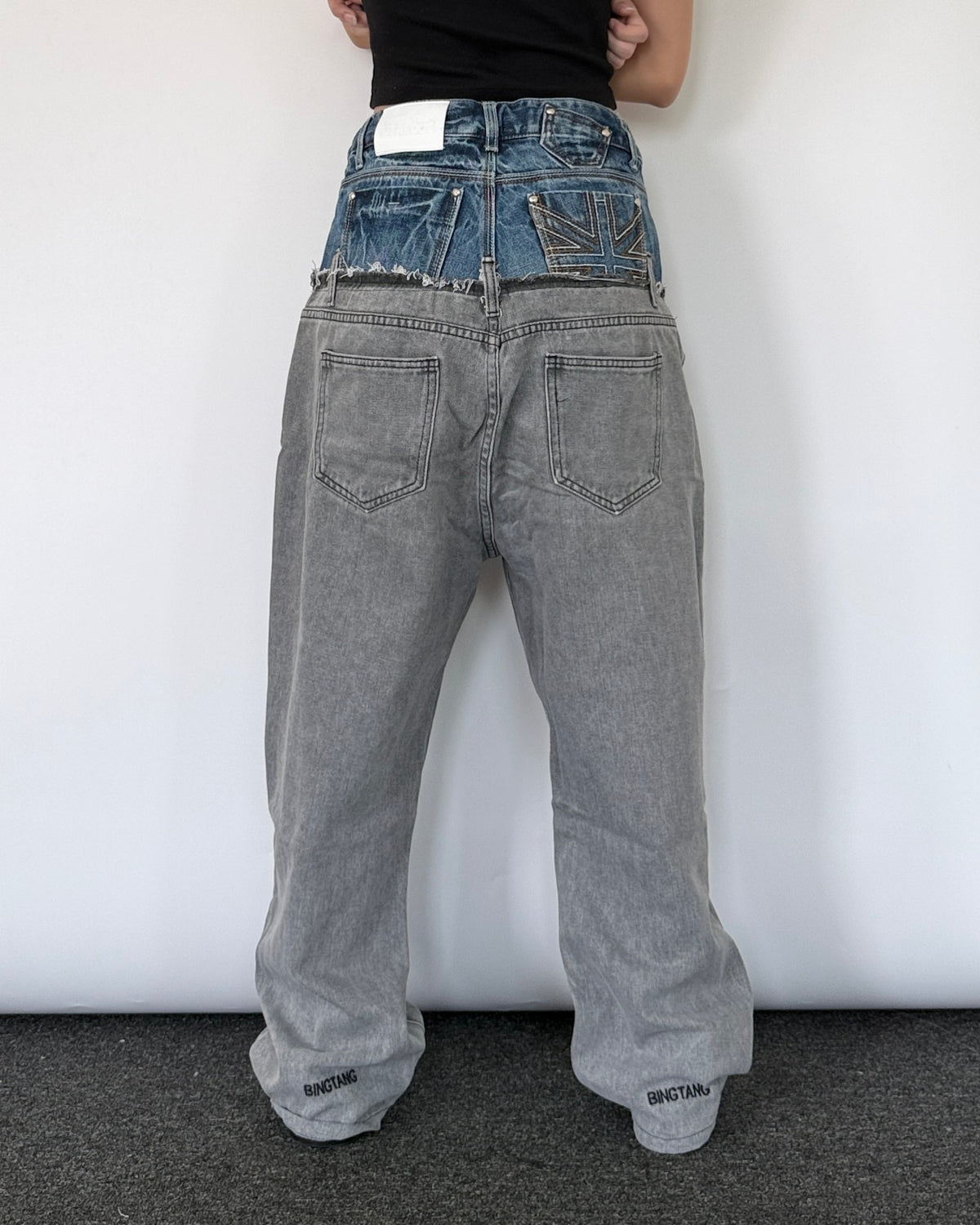 Double Waist Pants 020