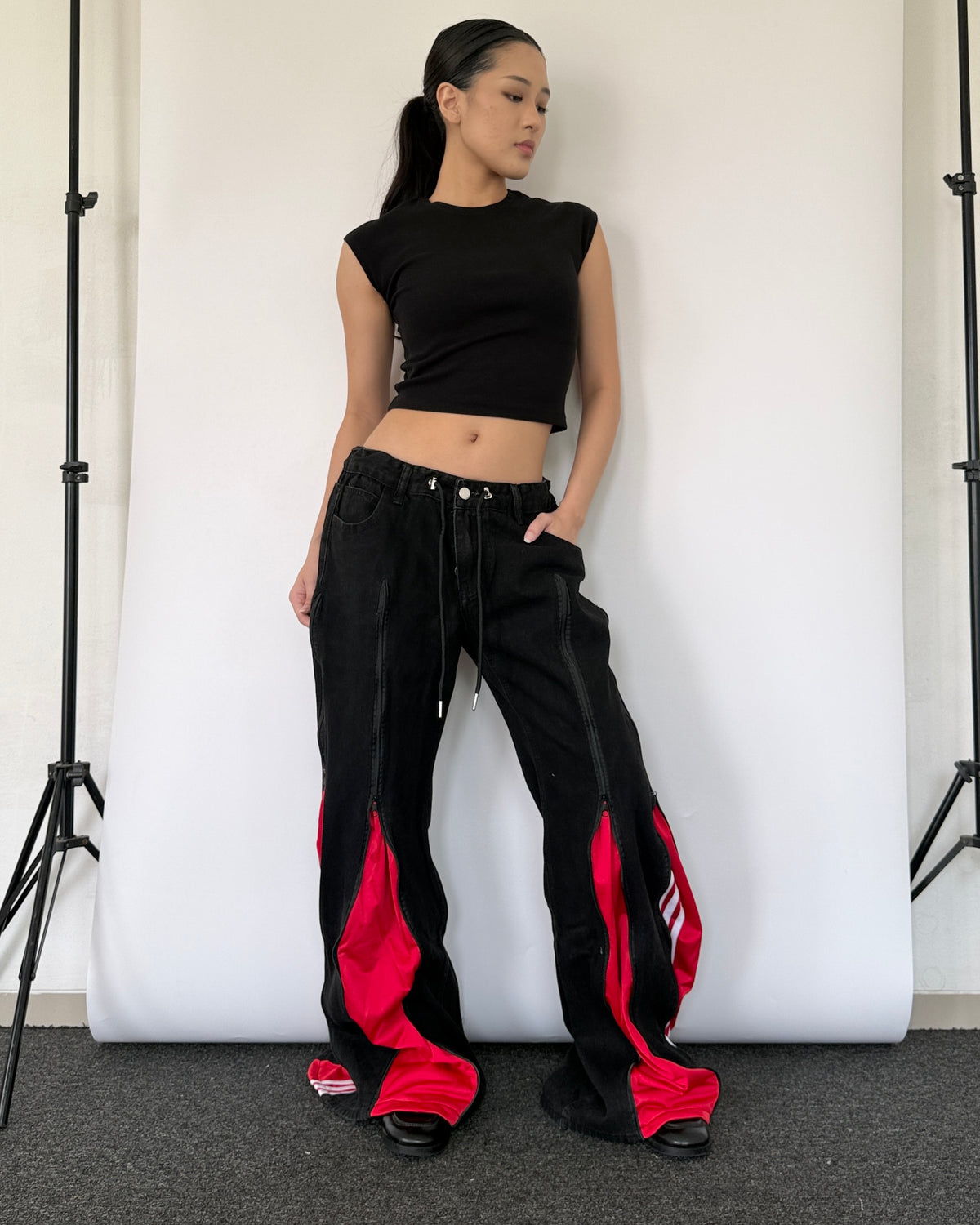 Zipper Pants 0396