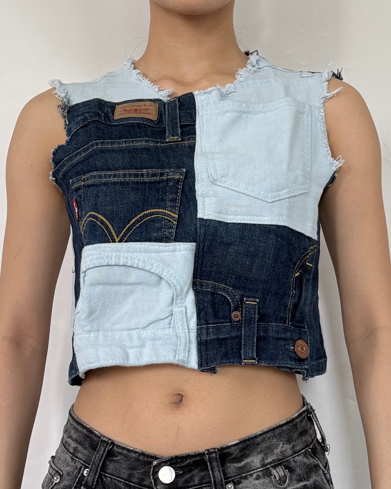 Denim Top 043