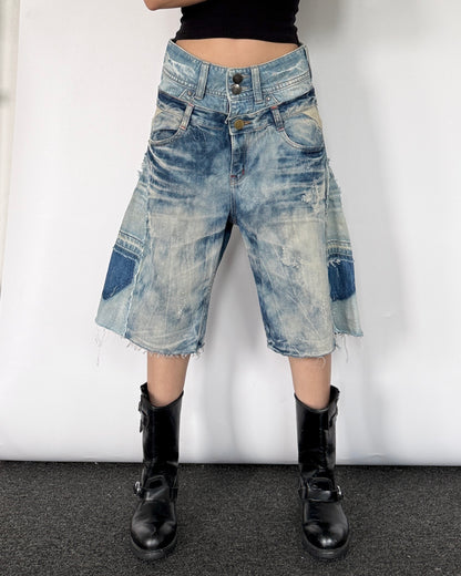 Double Waist Jorts 025