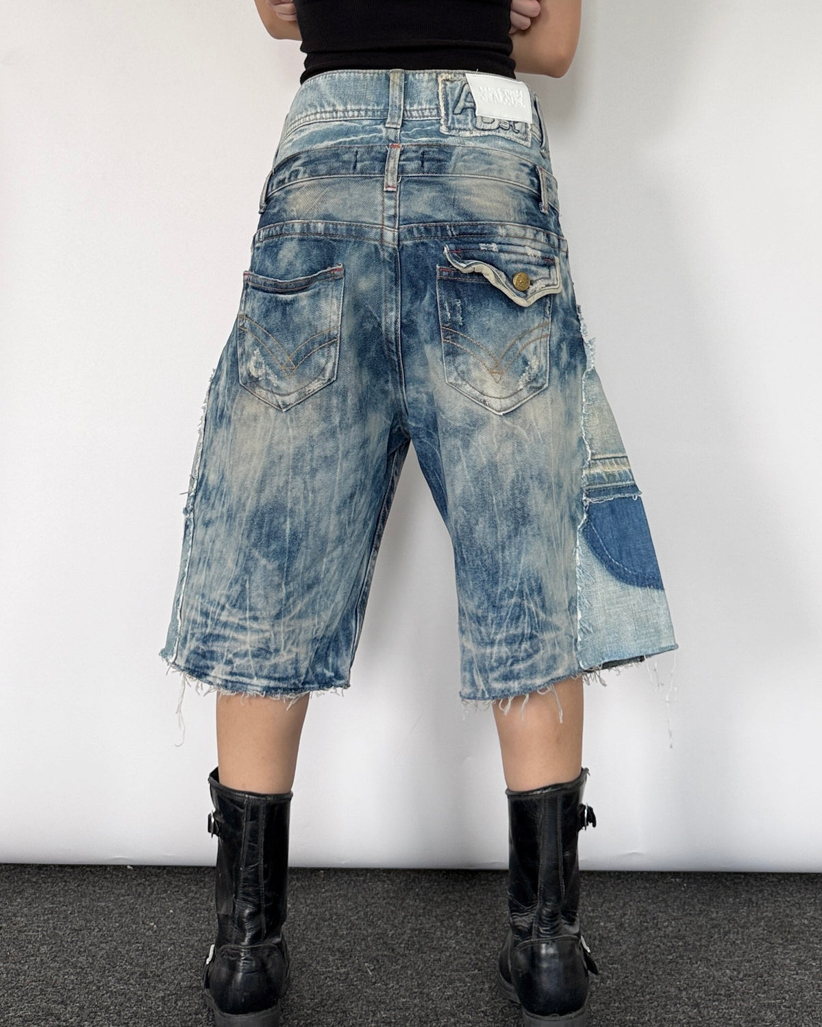 Double Waist Jorts 025