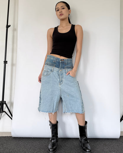 Double Waist Jorts 023