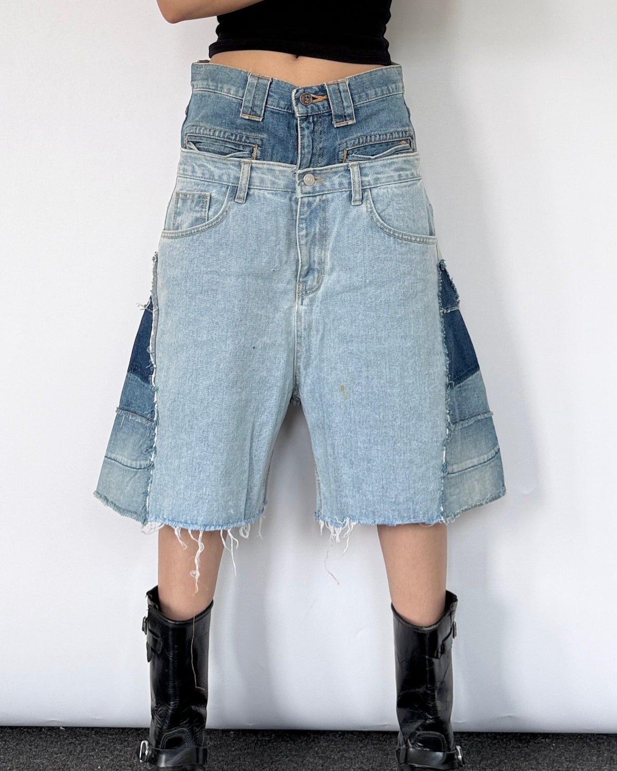Double Waist Jorts 023