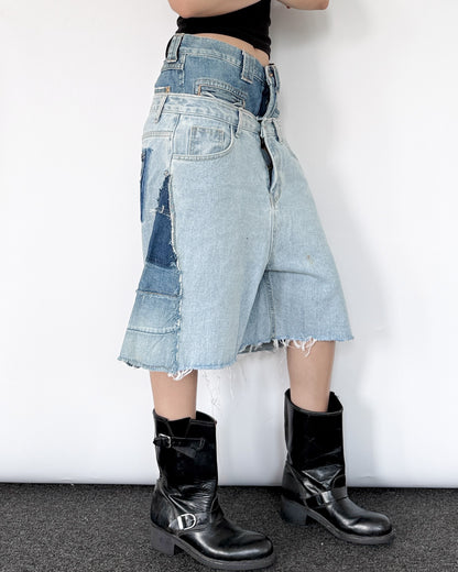 Double Waist Jorts 023