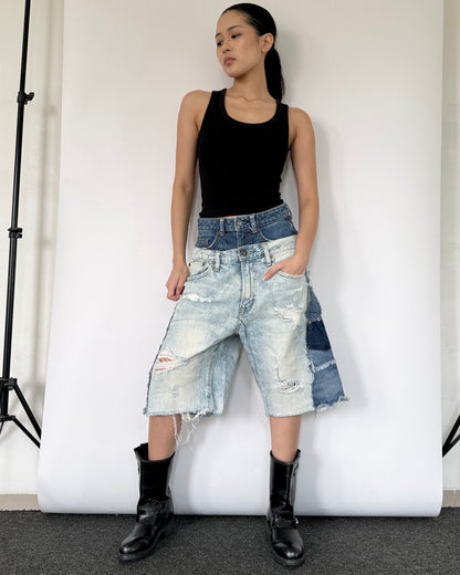 Double Waist Jorts 022