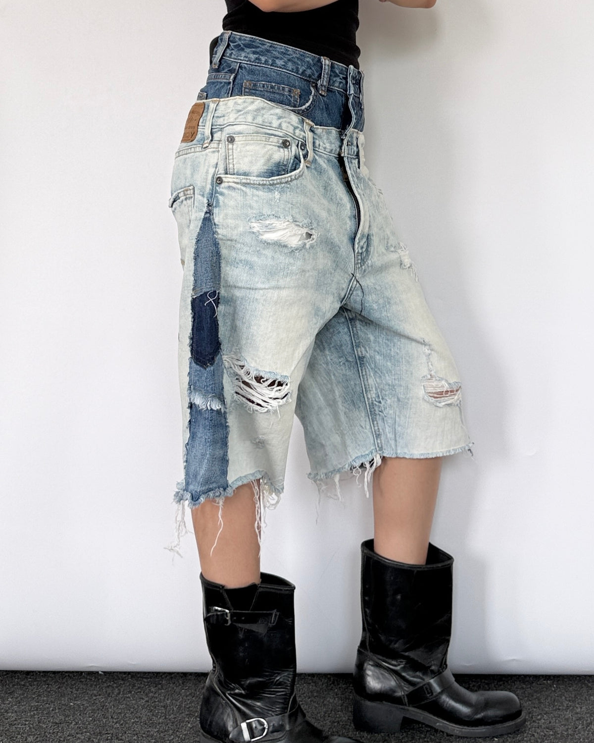 Double Waist Jorts 022