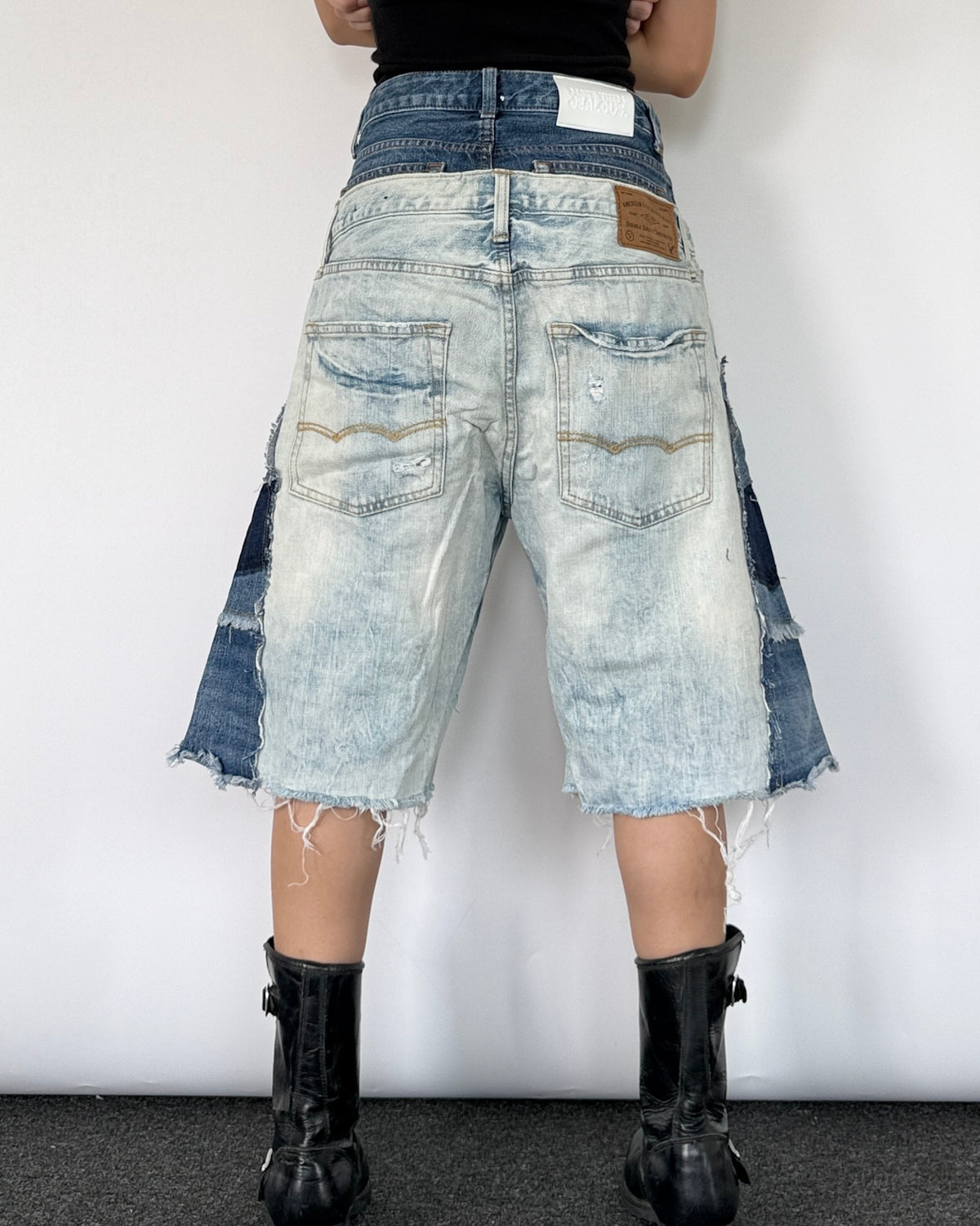Double Waist Jorts 022