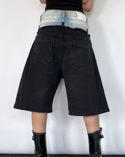 Double Waist Jorts 021