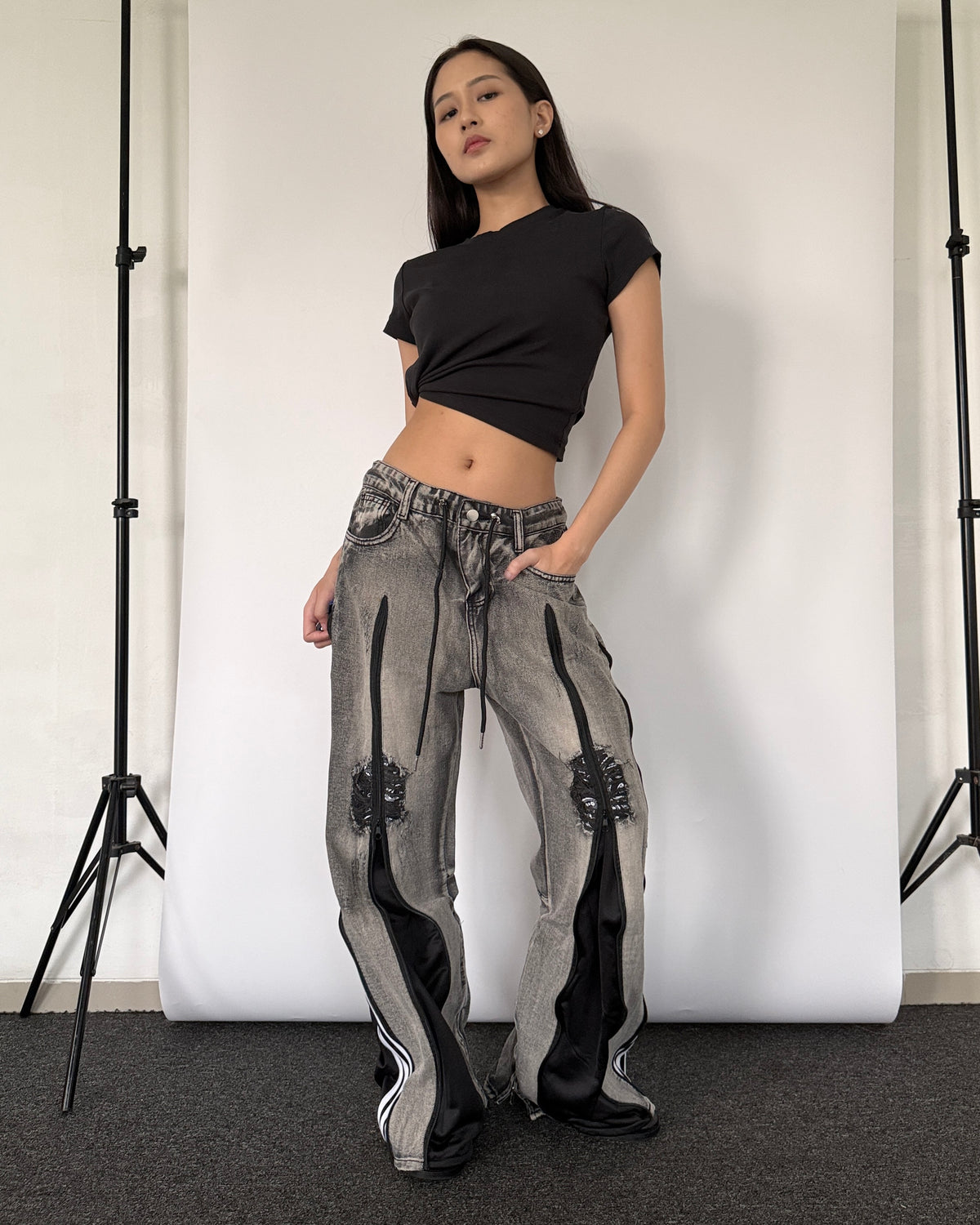 Zipper Pants 0401