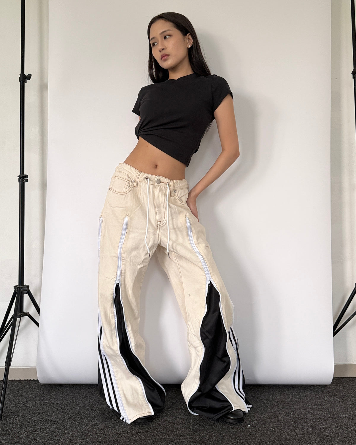 Zipper Pants 0402