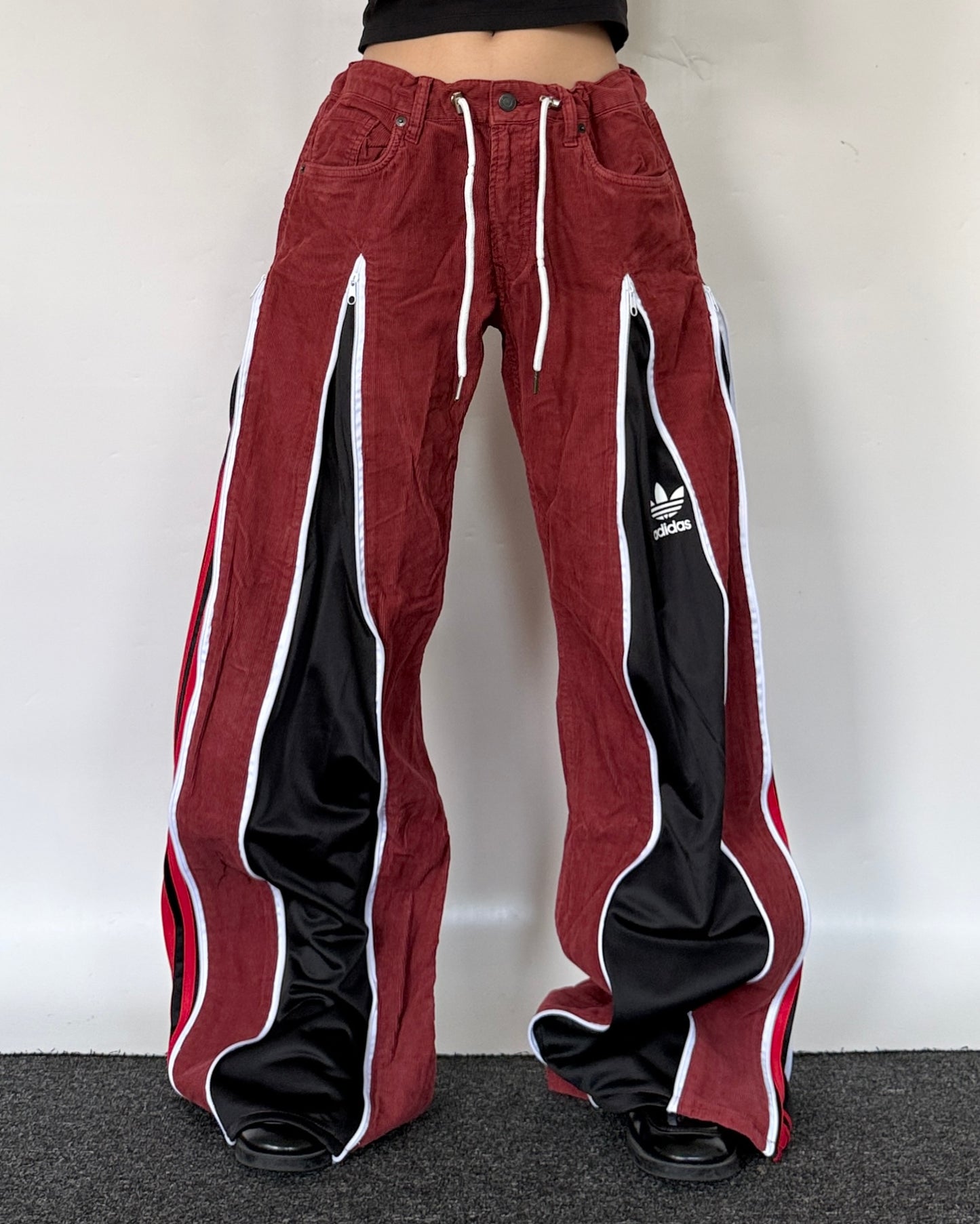 [BIG SIZE] Zipper Pants 0362