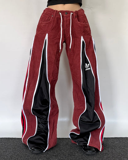 [BIG SIZE] Zipper Pants 0362