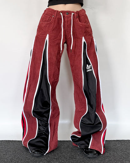 [BIG SIZE] Zipper Pants 0362