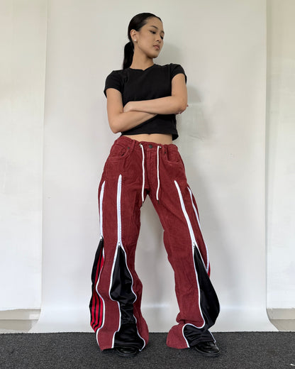 [BIG SIZE] Zipper Pants 0362