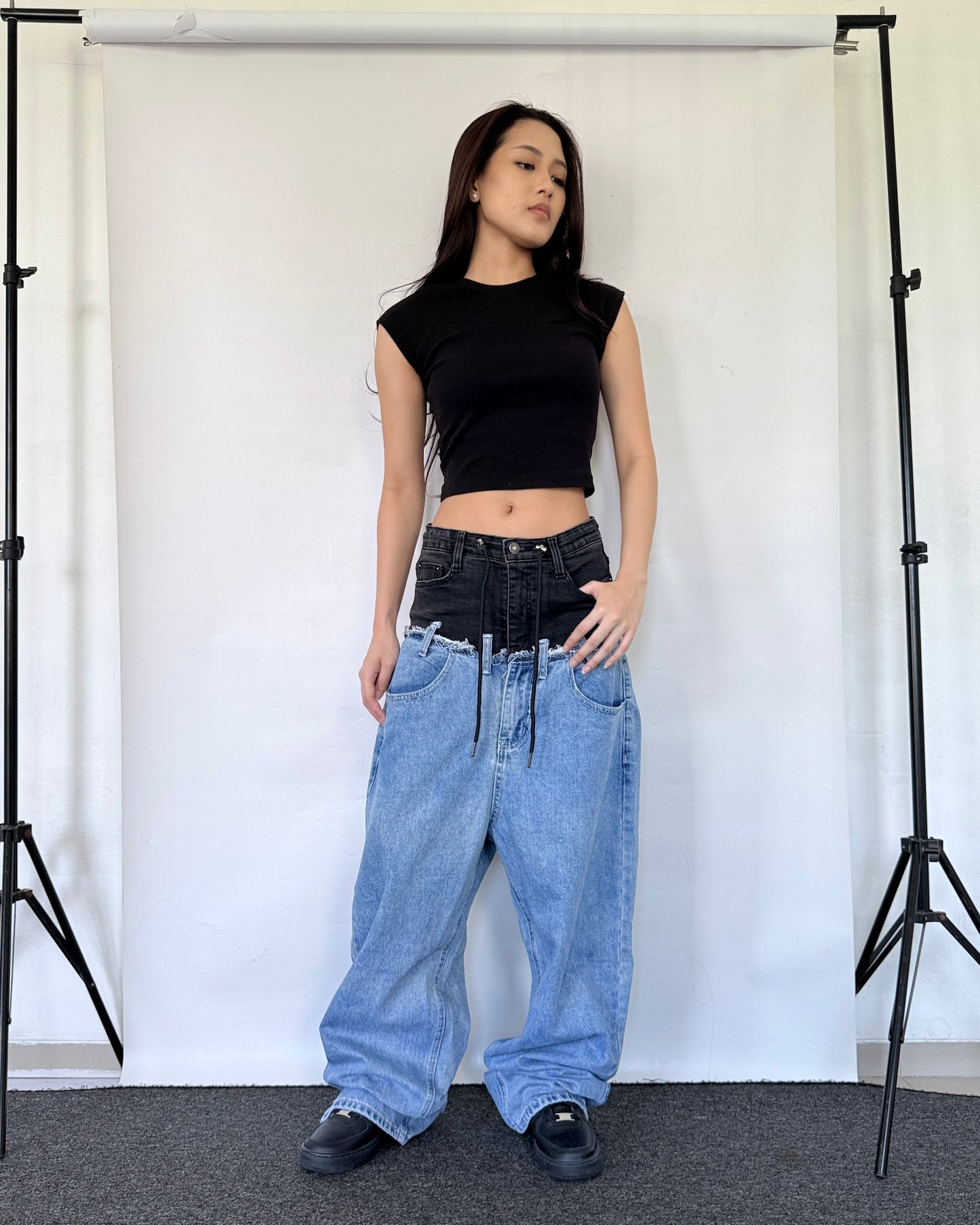 Double Waist Pants 008