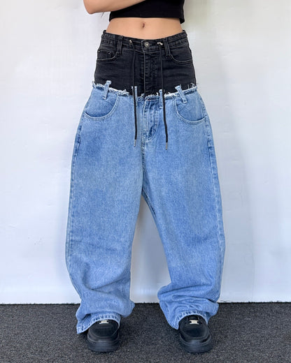 Double Waist Pants 008