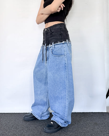 Double Waist Pants 008