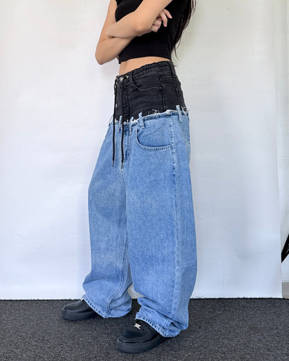 Double Waist Pants 008