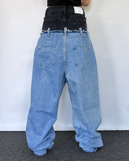 Double Waist Pants 008