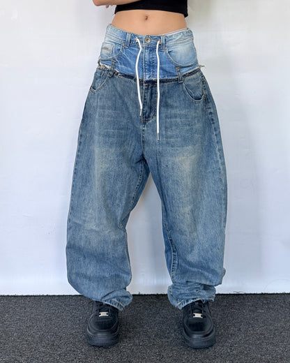 Double Waist Pants 009