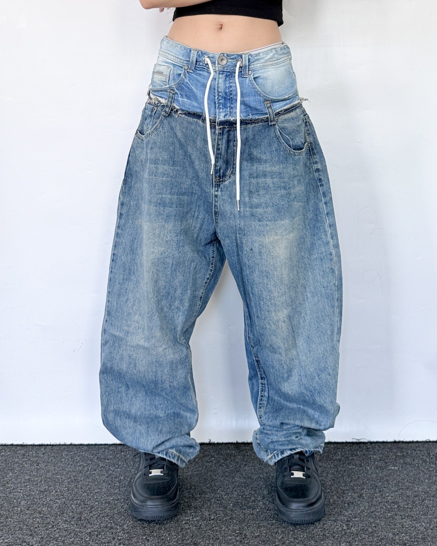 Double Waist Pants 009