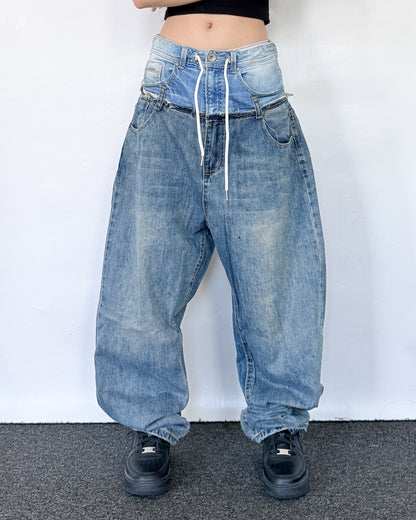 Double Waist Pants 009