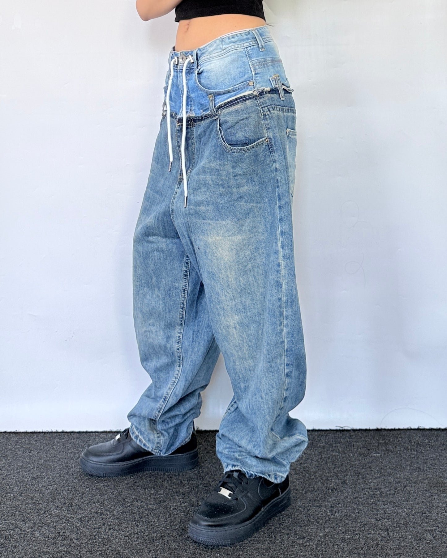 Double Waist Pants 009