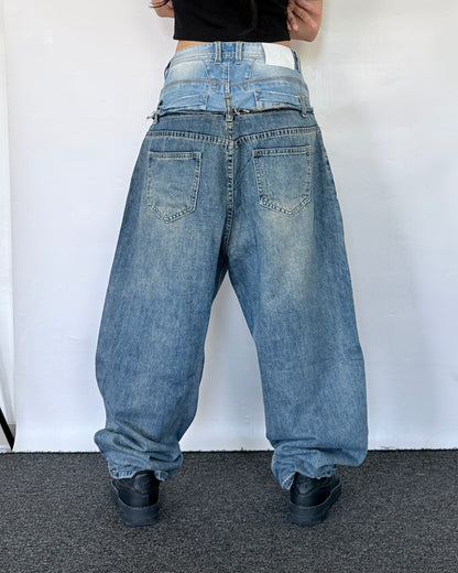 Double Waist Pants 009