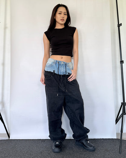 Double Waist Pants 007