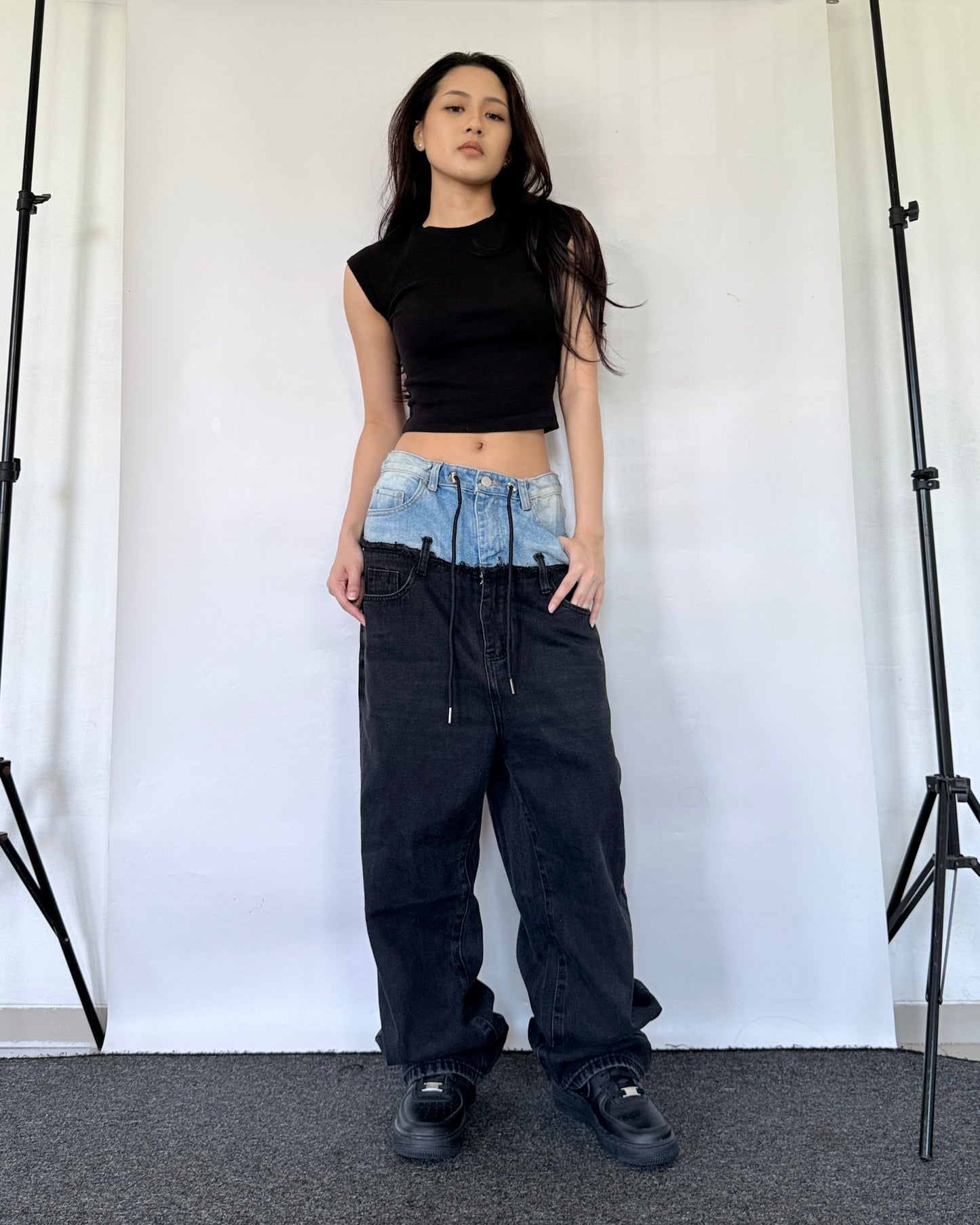 Double Waist Pants 007