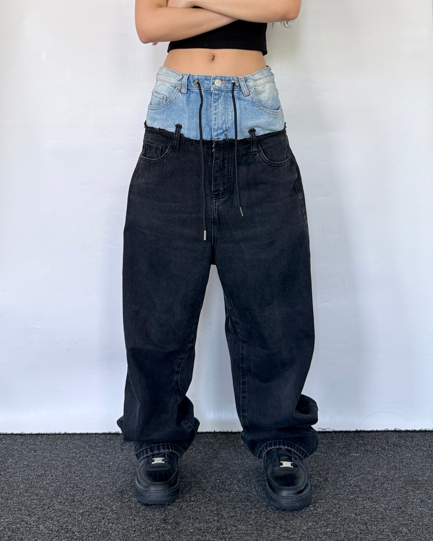 Double Waist Pants 007