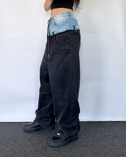 Double Waist Pants 007