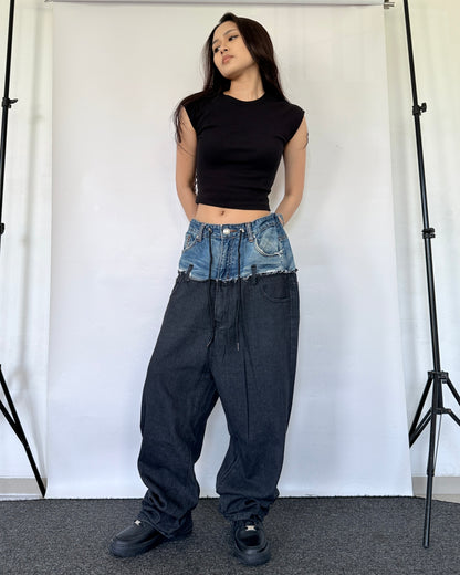 [BIG SIZE] Double Waist Pants 010