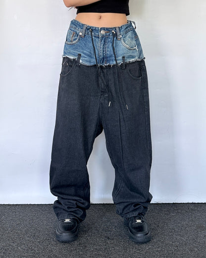 [BIG SIZE] Double Waist Pants 010