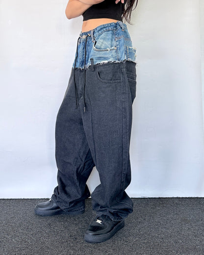 [BIG SIZE] Double Waist Pants 010