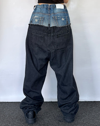[BIG SIZE] Double Waist Pants 010
